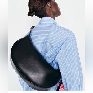 Zara NWOT Oval  Shoulder Bag